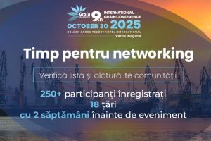 Peste 250 de participanți confirmați la Grain Academy 2025