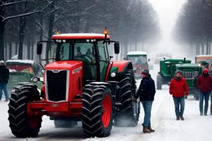 Fermierii și șoferii de camion din România continuă protestele